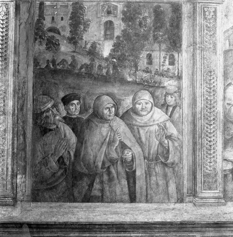 frate (dipinto) di Bernardino di Betto detto Pinturicchio (secc. XV/ XVI)