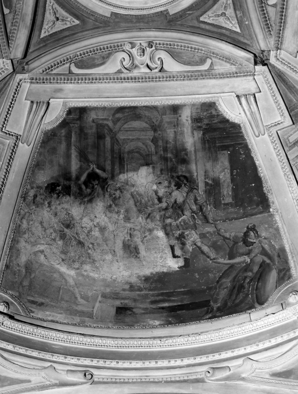 flagellazione di Cristo (dipinto) di Roncalli Cristoforo detto Pomarancio (e aiuti) (sec. XVI)