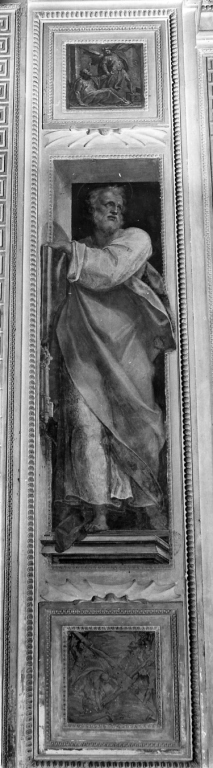 San Pietro (dipinto) di Roncalli Cristoforo detto Pomarancio (e aiuti) (sec. XVI)