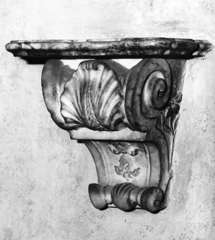 mensola - bottega romana (sec. XVI)