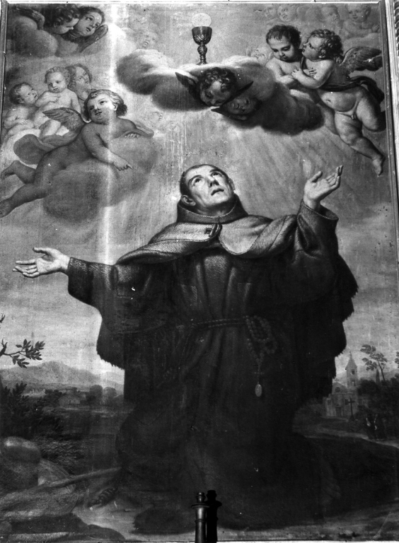 San Pasquale Baylon (dipinto) di Vittoria Vncenzo (ultimo quarto sec. XVII)