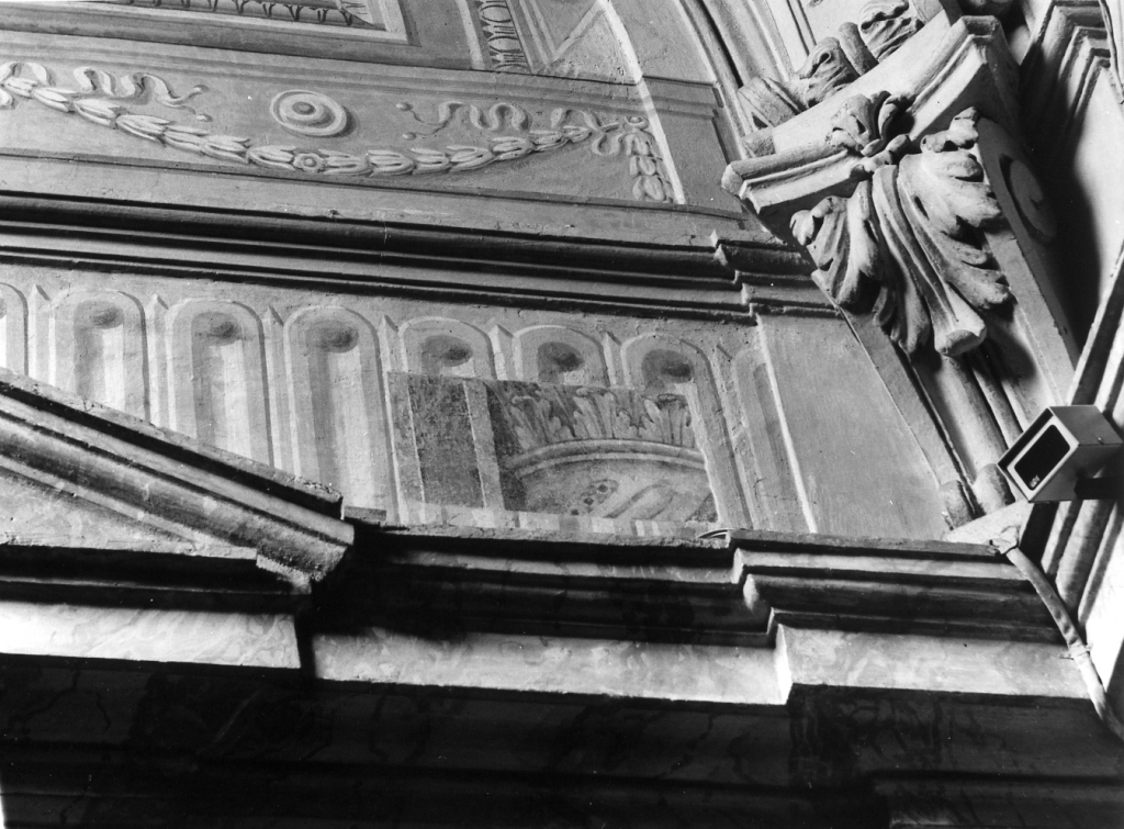 sacra colonna (dipinto, frammento) - ambito romano (fine sec. XIII)