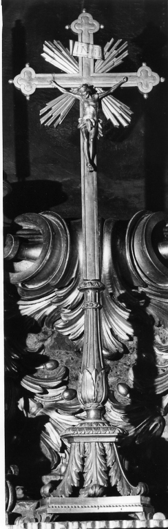 croce d'altare - bottega romana (prima metà sec. XIX)