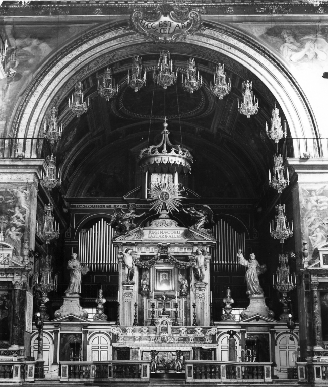 altare maggiore - ambito romano (sec. XVI)