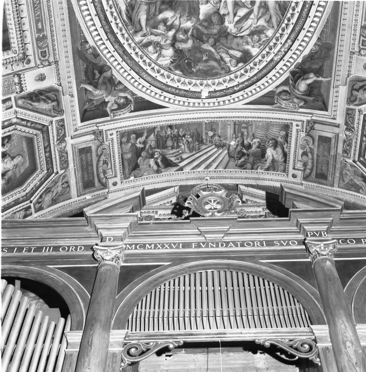 presentazione di Maria Vergine al tempio (dipinto) di Martinelli Nicolò detto Trometta (sec. XVI)