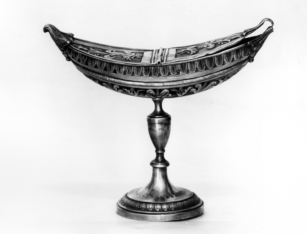 navicella portaincenso - ambito romano (sec. XIX)