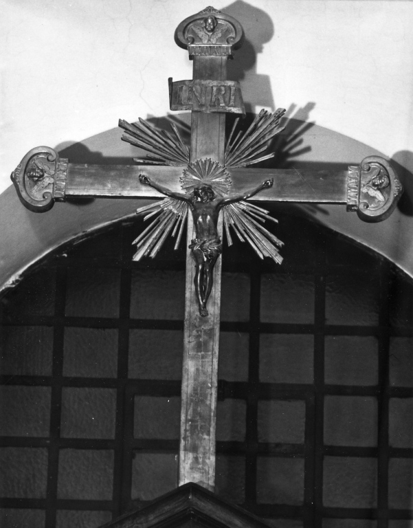 crocifisso - ambito romano (seconda metà sec. XIX)