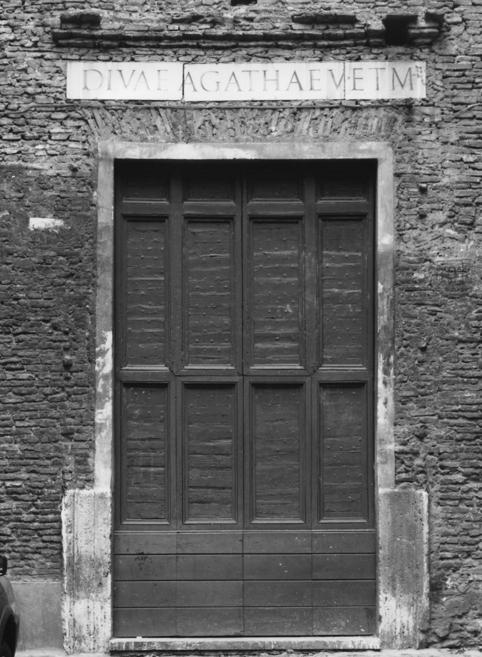 lapide celebrativa - bottega romana (sec. XIII)