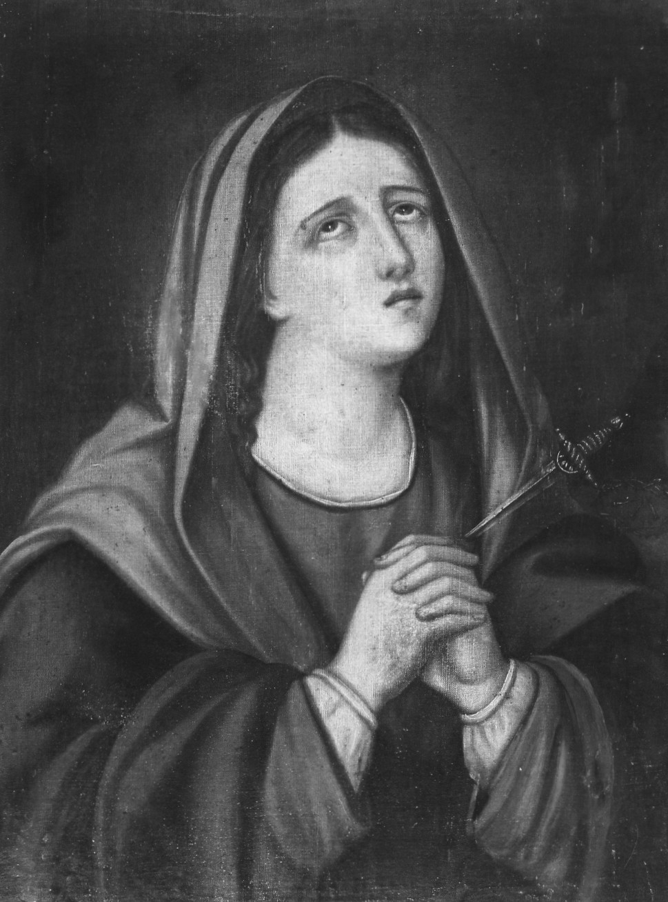 Madonna Addolorata (dipinto) - ambito romano (prima metà sec. XIX)