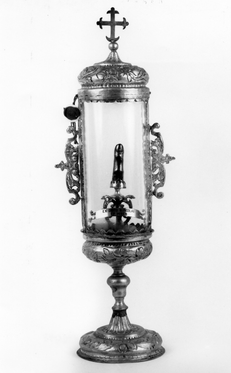 reliquiario - a ostensorio - ambito veneziano (sec. XVI)