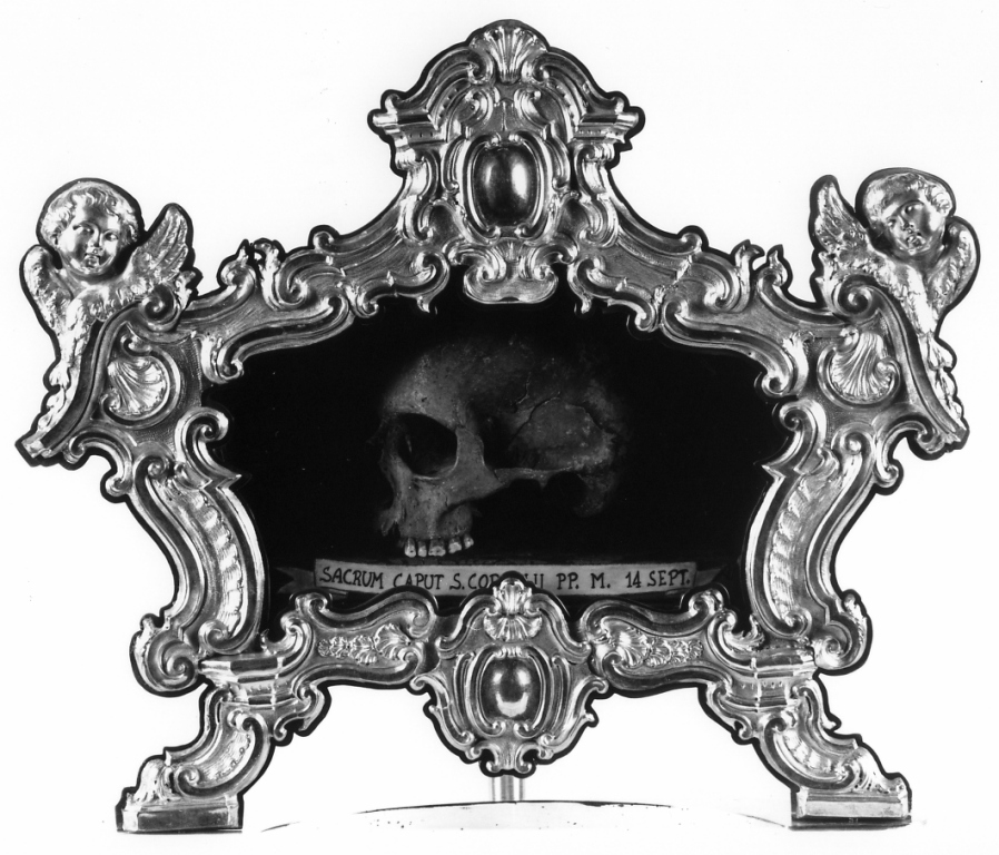 reliquiario - ambito romano (prima metà sec. XVIII)