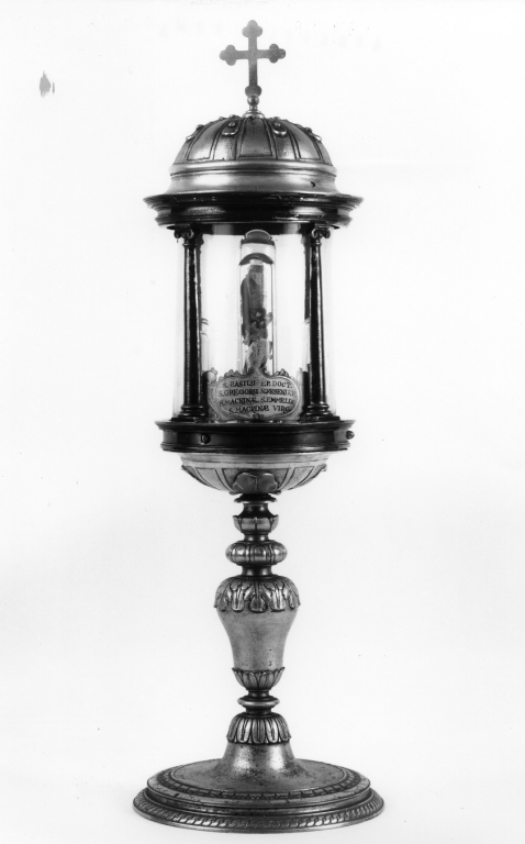 reliquiario - ambito romano (seconda metà sec. XVIII)