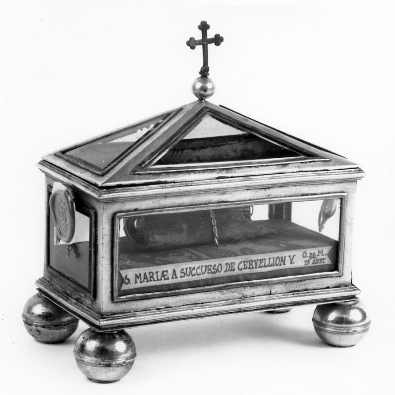 reliquiario - ambito italiano (sec. XVII)