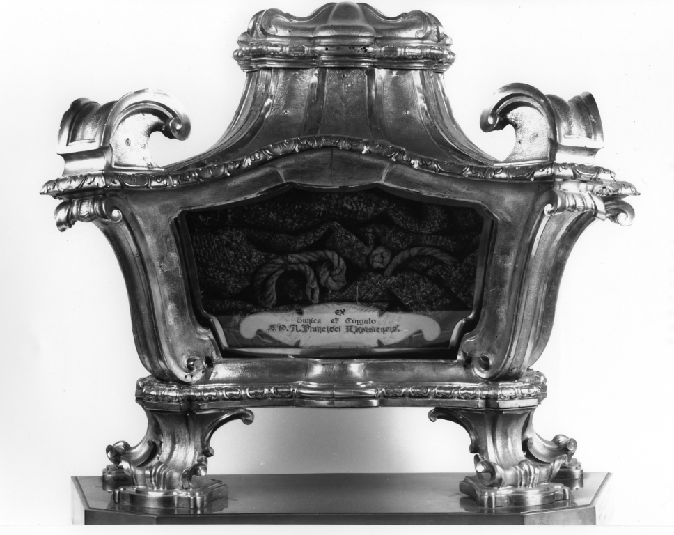 reliquiario - ambito romano (secondo quarto sec. XVIII)