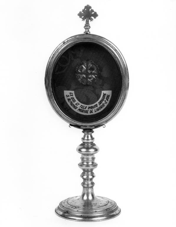 reliquiario - a ostensorio - ambito italiano (prima metà sec. XVIII)