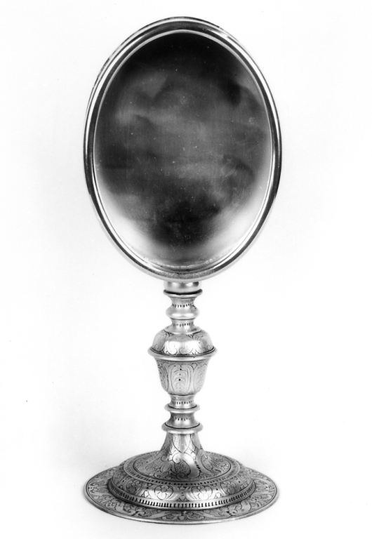 reliquiario - a ostensorio - ambito italiano (sec. XIX)