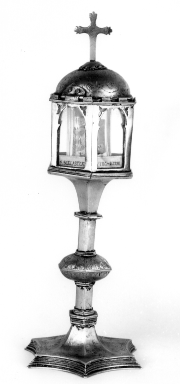 reliquiario - ambito francese (fine sec. XV)