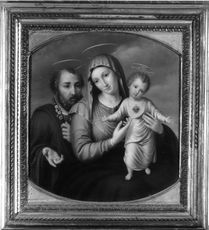 Sacra Famiglia (dipinto) - ambito romano (prima metà sec. XIX)