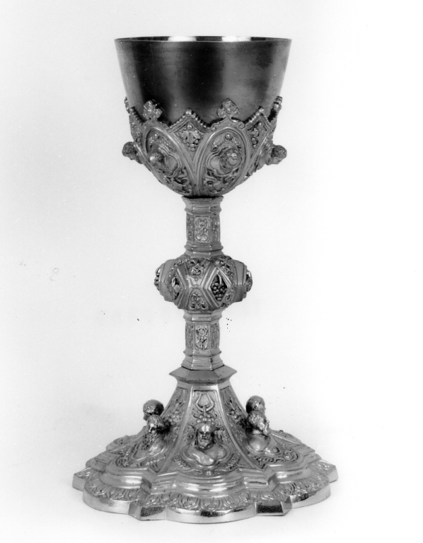 calice - ambito italiano (fine/inizio secc. XIX/ XX)