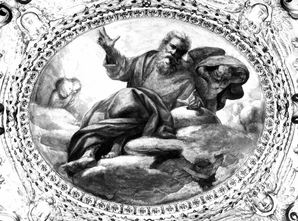 Dio Padre (dipinto) di Vouet Simon (sec. XVII)