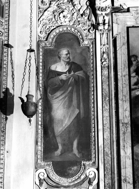 San Pietro Apostolo (dipinto) di Manno Francesco (sec. XIX)
