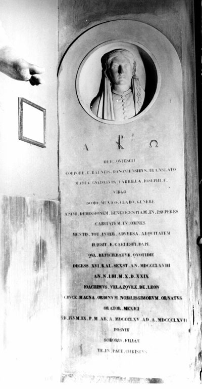 lapide tombale - ambito romano (sec. XIX)