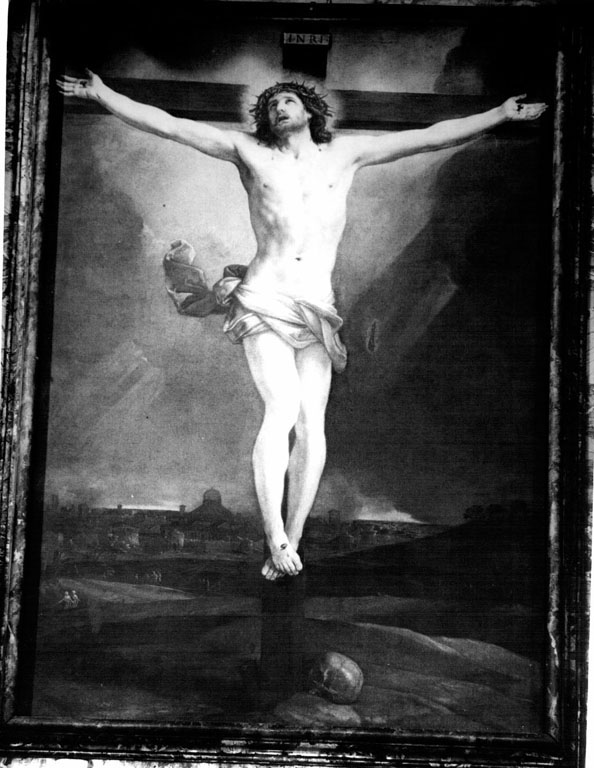 Cristo crocifisso (dipinto) di Reni Guido (sec. XVII)