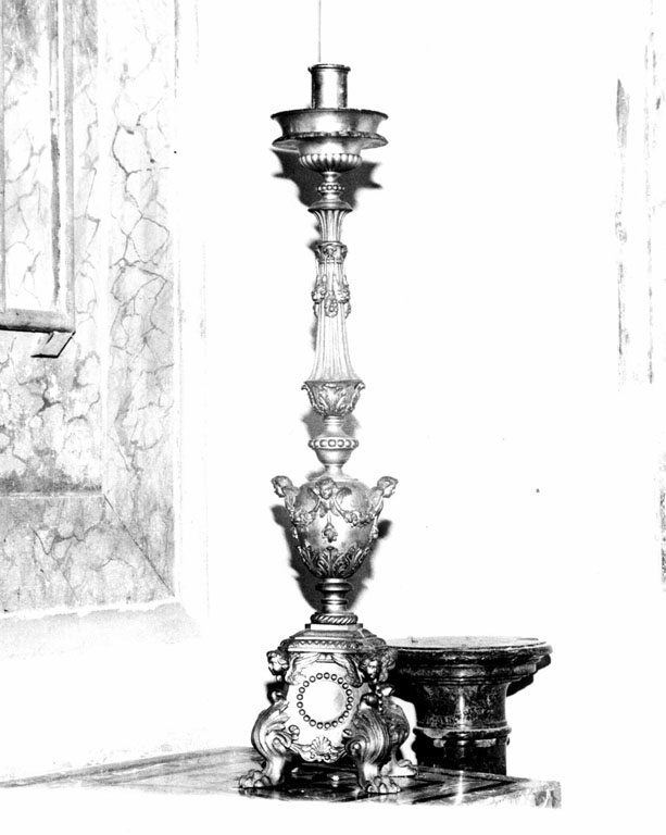 candeliere, serie - ambito romano (sec. XIX)