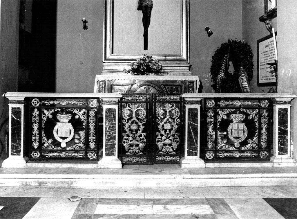 balaustrata - ambito romano (seconda metà sec. XX)