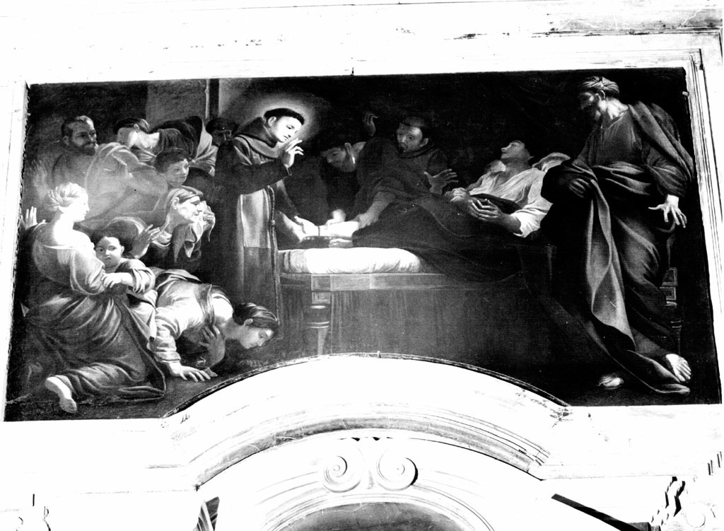 sant'Antonio da Padova risana un giovane mutilato (dipinto) di Miel Jan (sec. XVII)