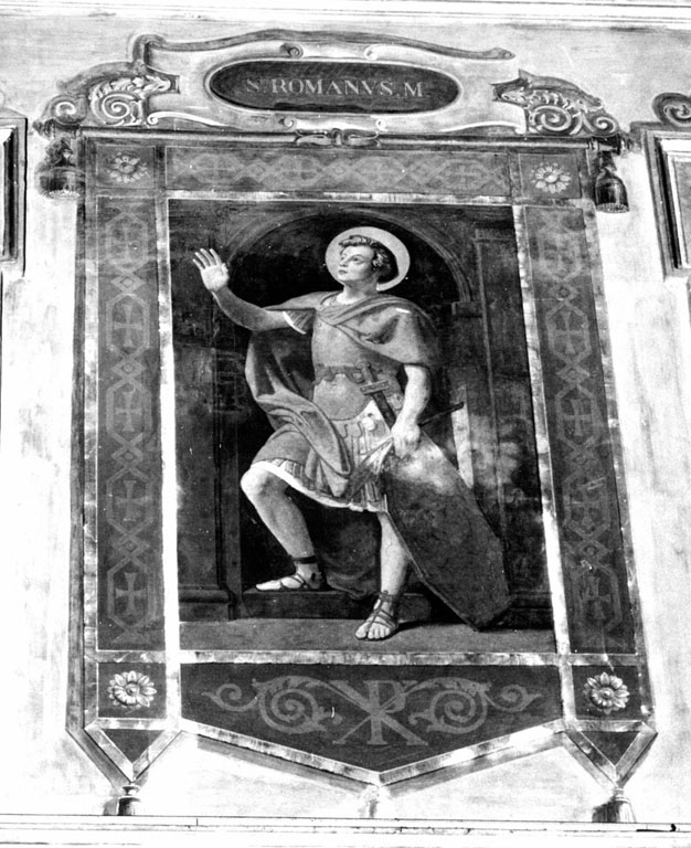 san Romano martire (dipinto) di Bompiani Roberto (sec. XIX)