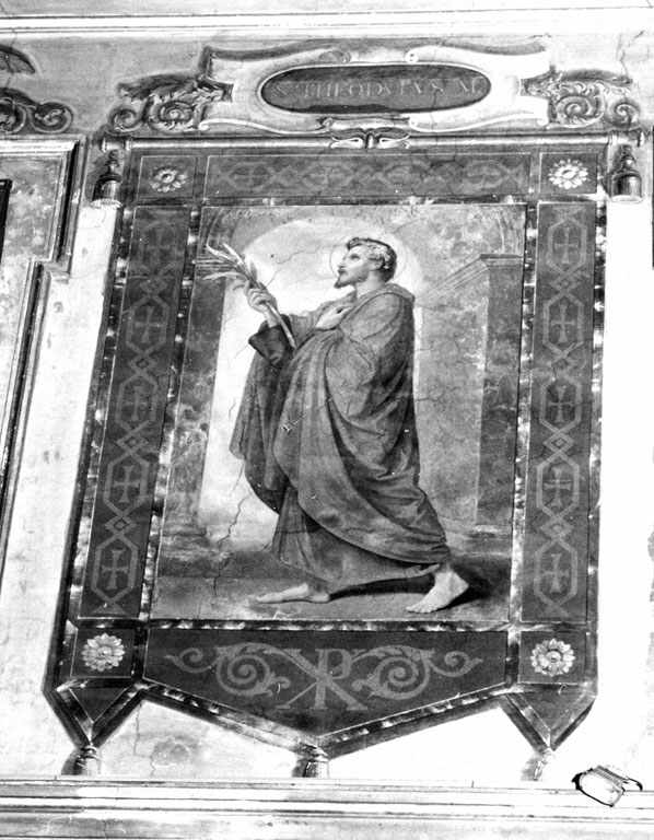 san Teodulo martire (dipinto) di Bompiani Roberto (sec. XIX)