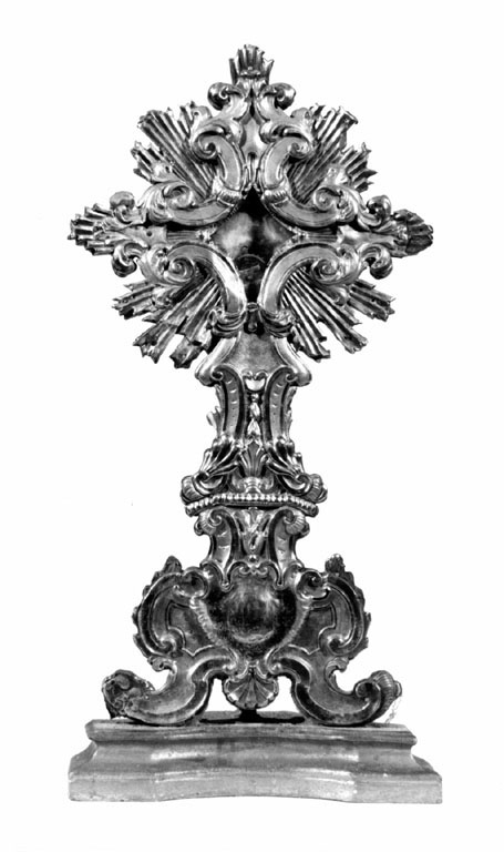 reliquiario - a ostensorio di Guerrini Francesco (sec. XVIII)