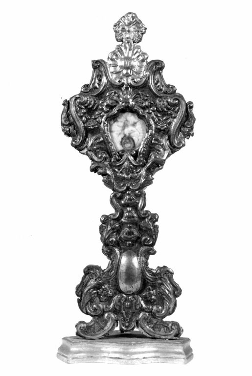 reliquiario - a ostensorio - ambito romano (secondo quarto sec. XVIII)