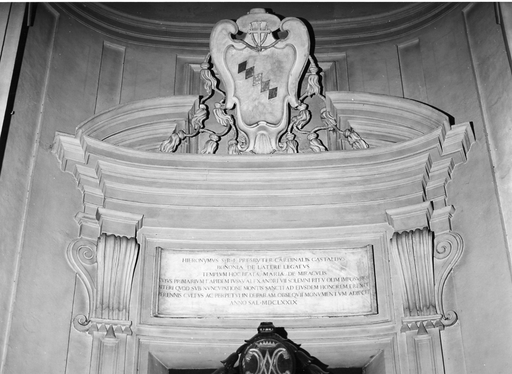 lapide documentaria - ambito romano (sec. XVII)