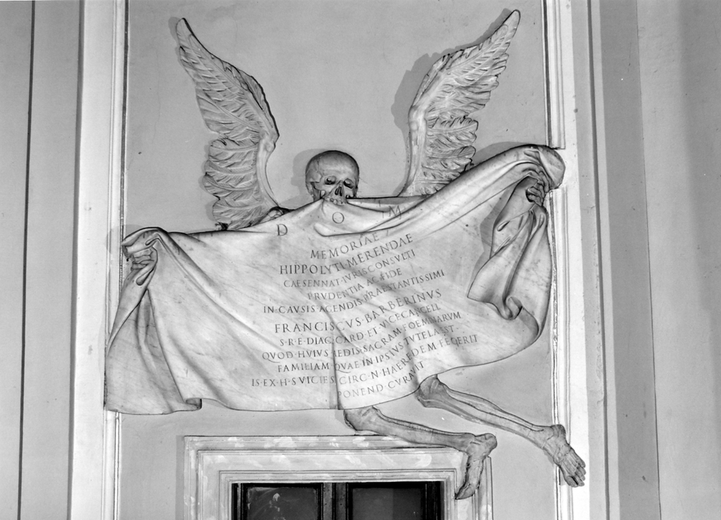 lapide commemorativa, opera isolata di Bernini Gian Lorenzo (secondo quarto sec. XVII)