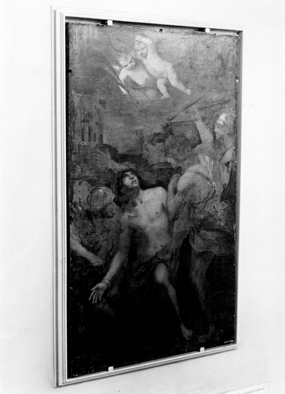 martirio di San Sebastiano (dipinto) di Camassei Andrea (sec. XVII)