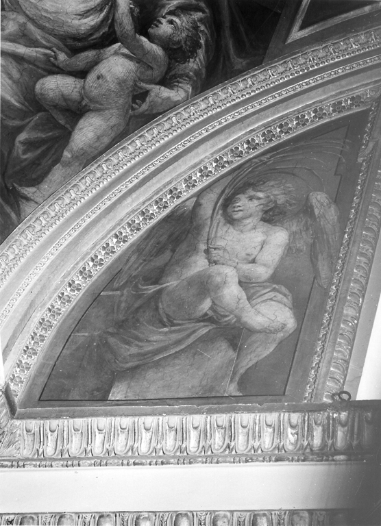 angelo (dipinto, elemento d'insieme) di Gagliardi Bernardino (prima metà sec. XVII)