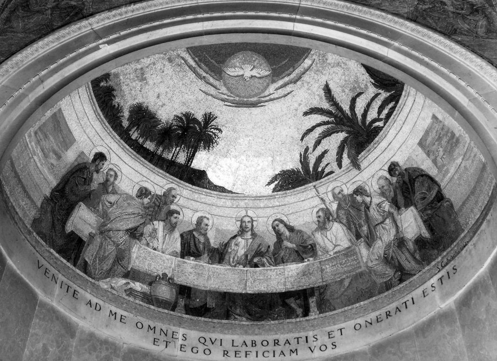 ultima cena (dipinto, opera isolata) di Galimberti Silvio (sec. XX)