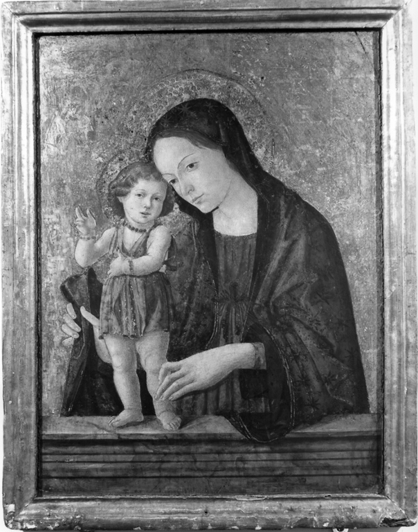 Madonna con Bambino (dipinto, opera isolata) di Aquili Antonio detto Antoniazzo Romano (sec. XV)