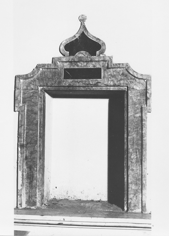 edicola, coppia - ambito romano (sec. XVII)