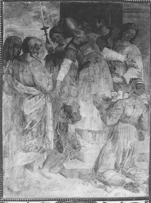presentazione di Maria Vergine al tempio (dipinto) di Greuter Lorenzo (sec. XVII)