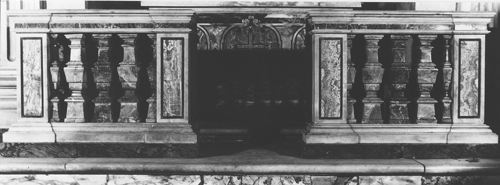 balaustrata - ambito romano (sec. XVII)