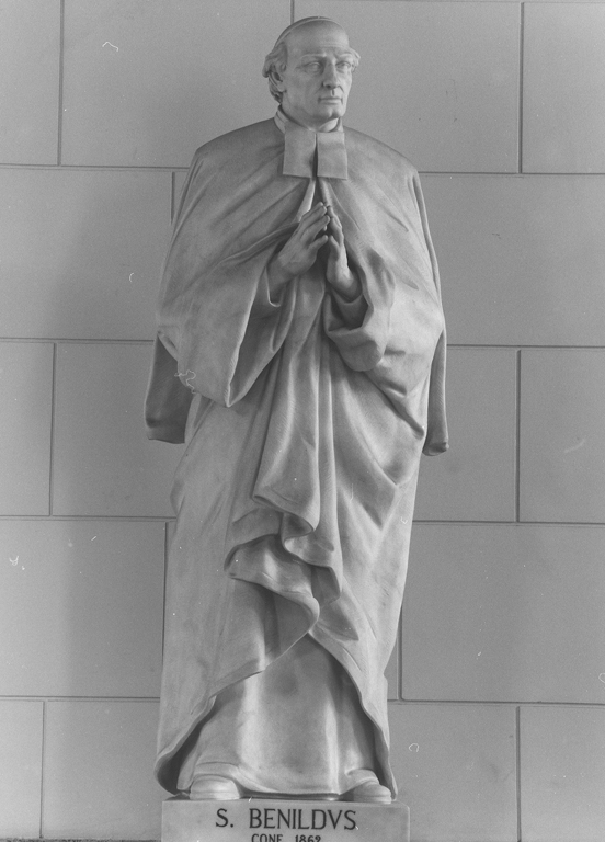 San Benildo (statua) di Tadolini Enrico (sec. XX)