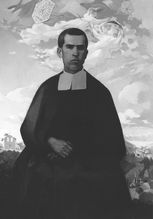 ritratto di Jaime Hilario Barbal (dipinto) di Garcia Martin Manuel (sec. XX)