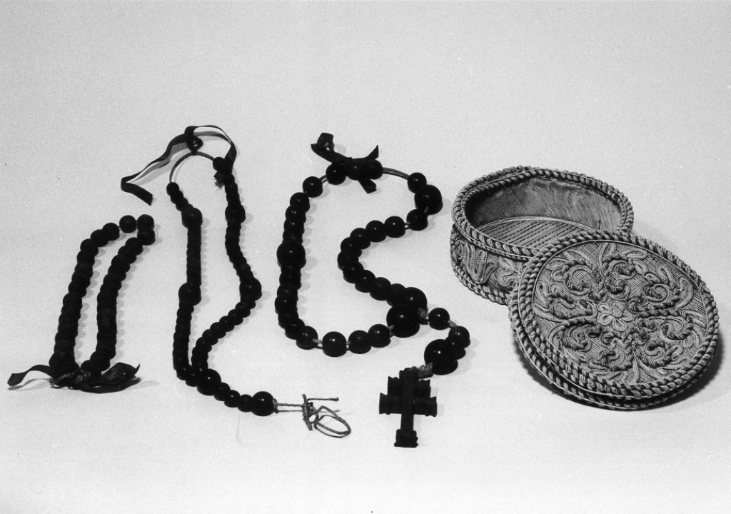 corona del rosario - ambito romano (sec. XVII)