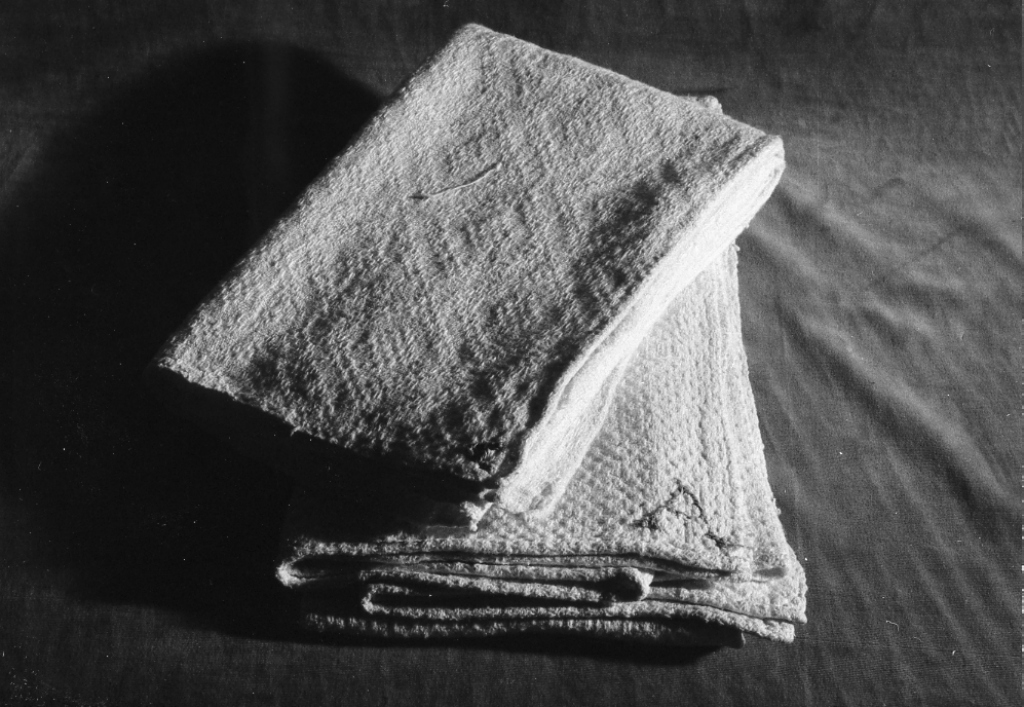 asciugamano - ambito romano (sec. XVII)