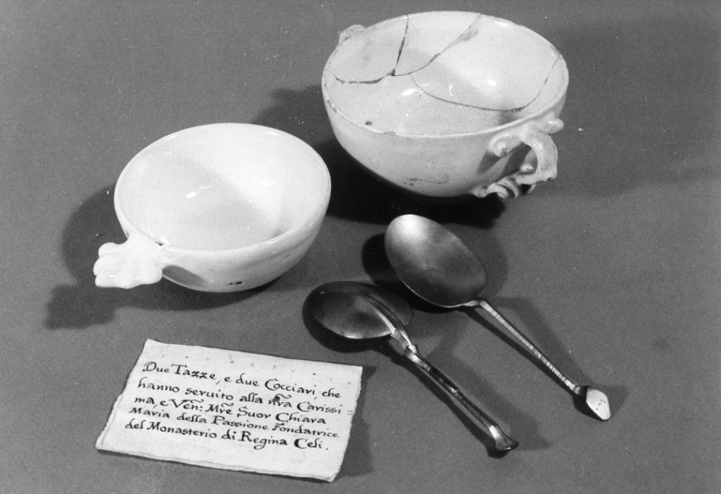 tazza - ambito romano (sec. XVII)