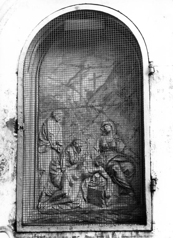 stazione XIII: Gesù deposto dalla croce (rilievo) di Franchi Giuseppe, Mancini Giuseppe (sec. XVIII)