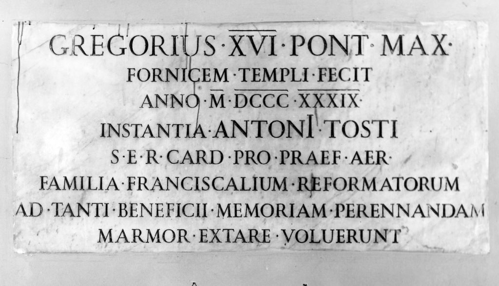 lapide - ambito romano (sec. XIX, sec. XIX)